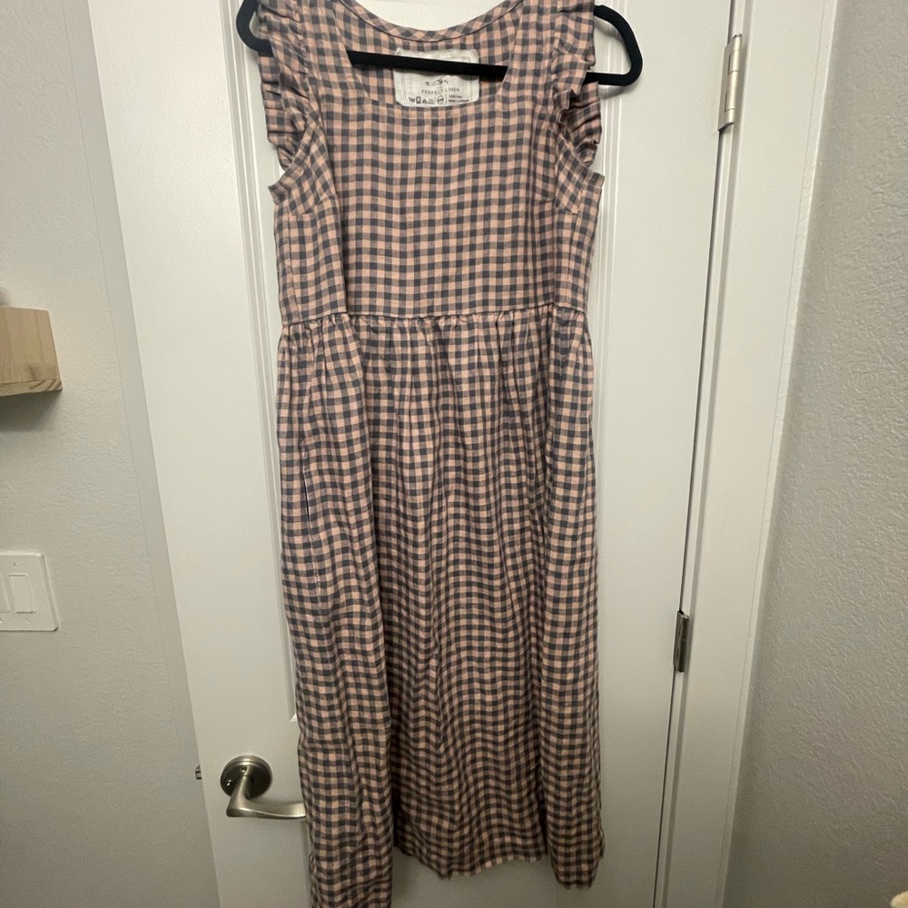 NPL Mystic Gingham Dress SM EUC